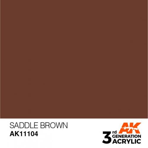 Acrylics 3rd generation Saddle Brown 17ml