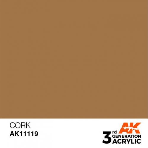 Acrylics 3rd generation Cork 17ml