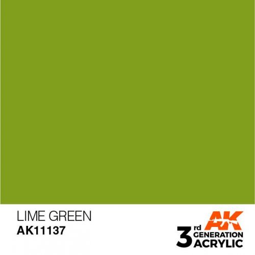 Acrylics 3rd generation Lime Green 17ml