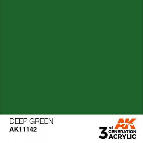 Acrylics 3rd generation Deep Green 17ml