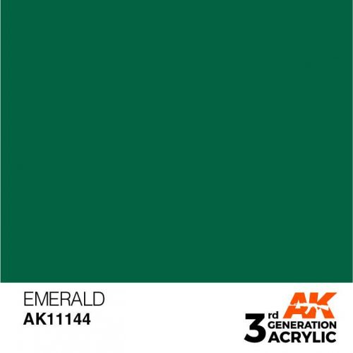 Acrylics 3rd generation Emerald 17ml