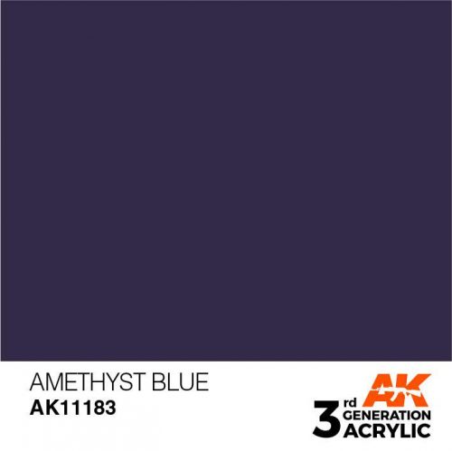 Acrylics 3rd generation Amethyst Blue 17ml