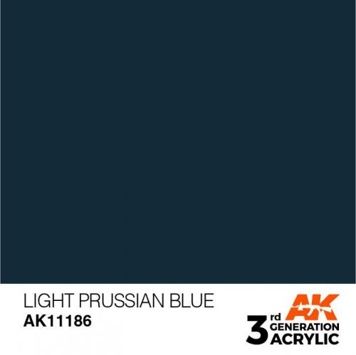 Acrylics 3rd generation Light Prussian Blue 17ml