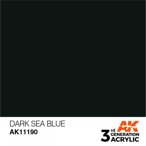 Acrylics 3rd generation Dark Sea Blue 17ml