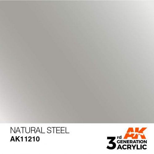 Acrylics 3rd generation Natural Steel 17ml