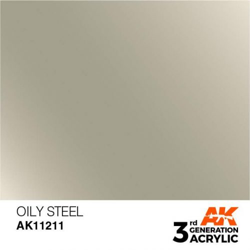 Acrylics 3rd generation Oily Steel 17ml