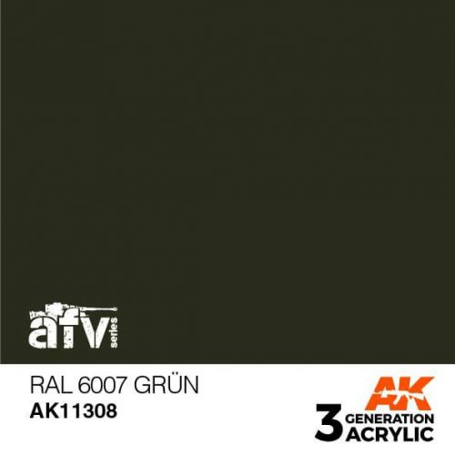 Acrylics 3rd generation RAL 6007 Grün