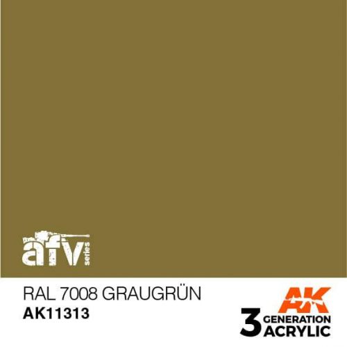 Acrylics 3rd generation RAL 7008 Graugrün