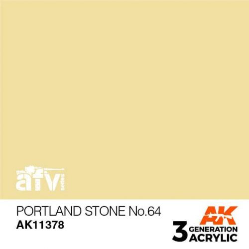 Acrylics 3rd generation Portland Stone No.64