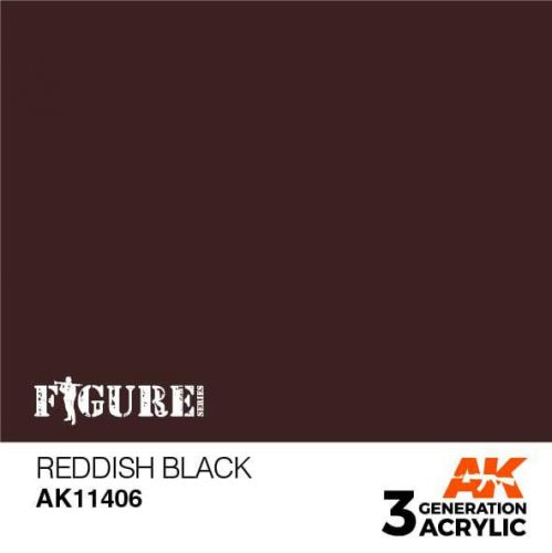 Acrylics 3rd generation Reddish Black