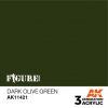 Acrylics 3rd generation Dark Olive Green