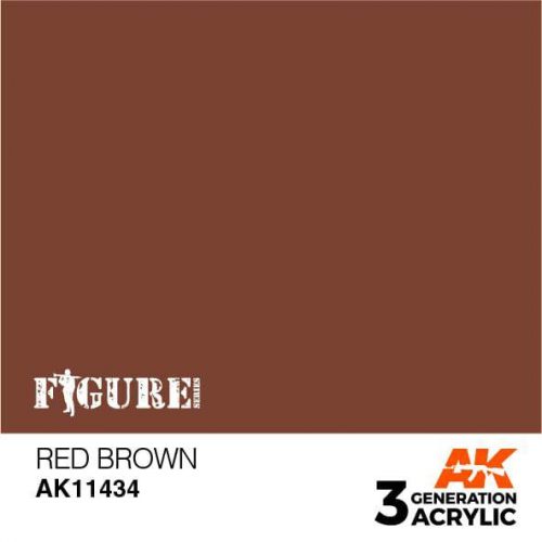 Acrylics 3rd generation Red Brown