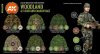 Acrylics 3rd generation Modern woodland and flecktarn