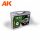 Acrylics 3rd generation AK11705 The best 120 colors for AFV