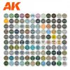 Acrylics 3rd generation AK11706 The best 120 colors for Aircraft