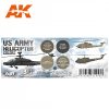 Acrylics 3rd generation US Army Helicopter Colors SET 3G