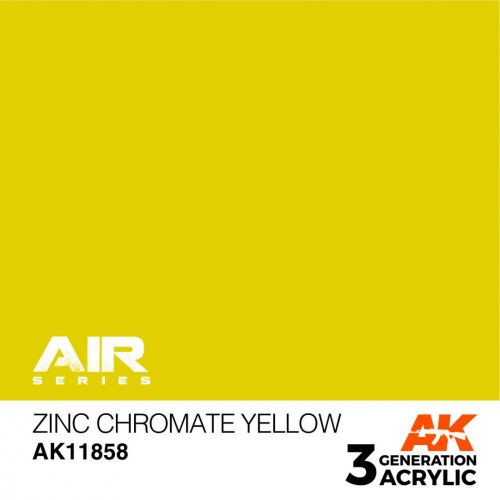 Acrylics 3rd generation Zinc Chromate Yellow