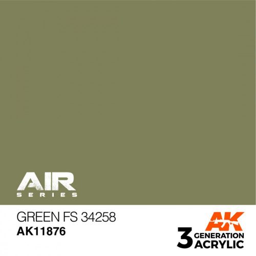 Acrylics 3rd generation Green FS 34258