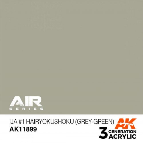 Acrylics 3rd generation IJA #1 Hairyokushoku (Grey-Green)