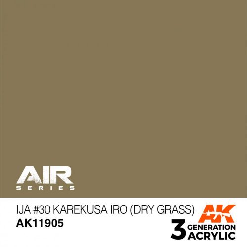 Acrylics 3rd generation IJA #30 Karekusa iro (Dry Grass)