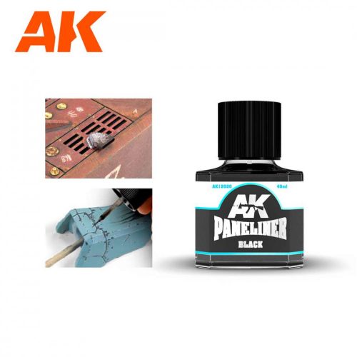 AK-Interactive black paneliner 40 ml