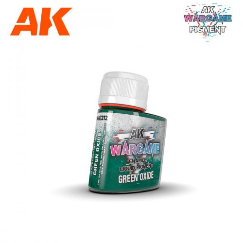 AK-Interactive enamel liquid pigment Green Oxide