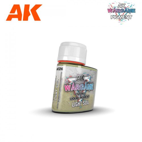 AK-Interactive enamel liquid pigment Light Soil