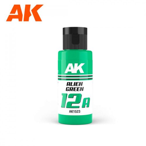 AK Interactive Dual Exo 12A - Alien Green  60ml