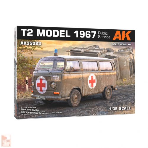 AK-Interactive AK35023 1:35 T2 model 1967 Public Service