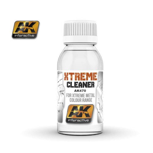 Xtreme cleaner and thinner for xtreme metal colours