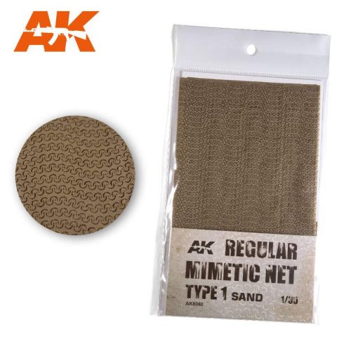 AK Interactive camouflage net sand type 1.