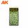 AK Interactive tufts, Light green tufts 2 mm