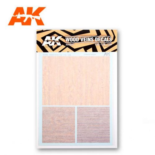 AK Interactive WOOD VEINS DECALS