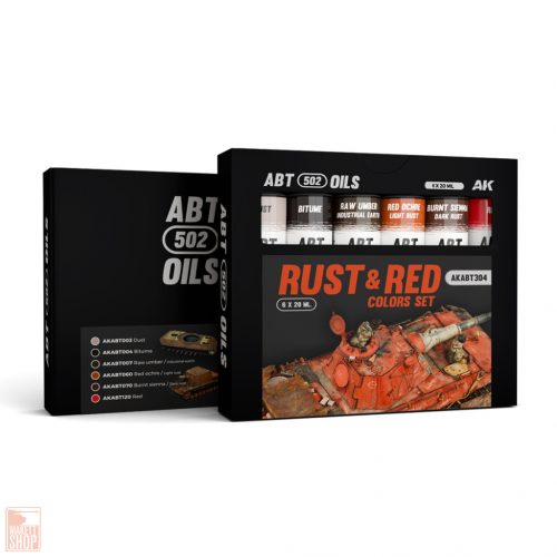 Abteilung502 Rust and Red Colors Set