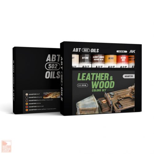 Abteilung502 Leather and wood colors set