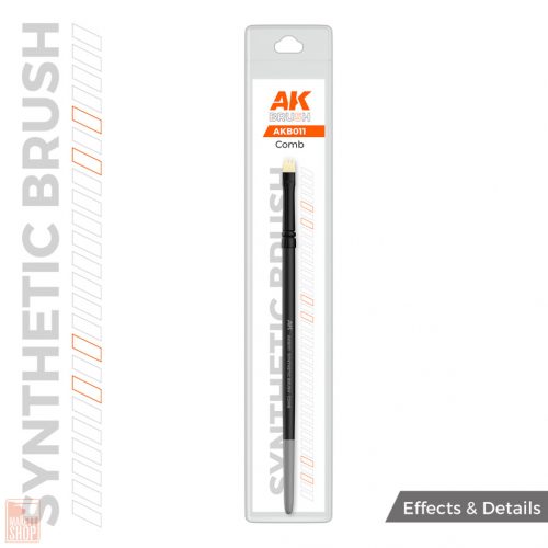 AK Synthetic brush Comb