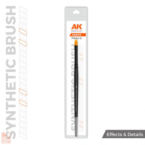 AK Synthetic brush Filbert 6