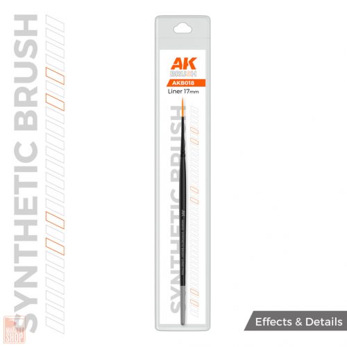 AK Synthetic brush Liner 17 mm