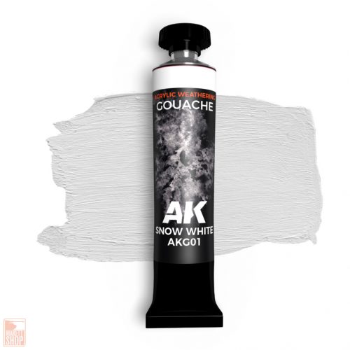 AK Gouache 20 ml Snow white