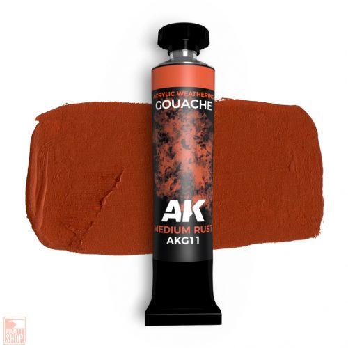 AK Gouache 20 ml Medium rust