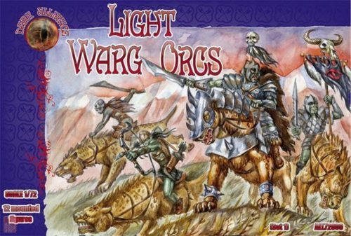 ALLIANCE 1:72 Light Warg Orcs