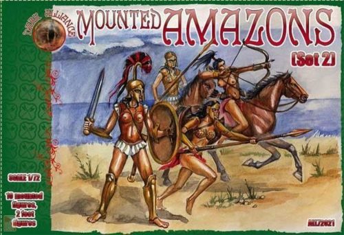 ALLIANCE 1:72 Mounted Amazons (Set 2)