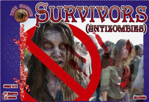 ALLIANCE 1:72 Survivors (antizombies)