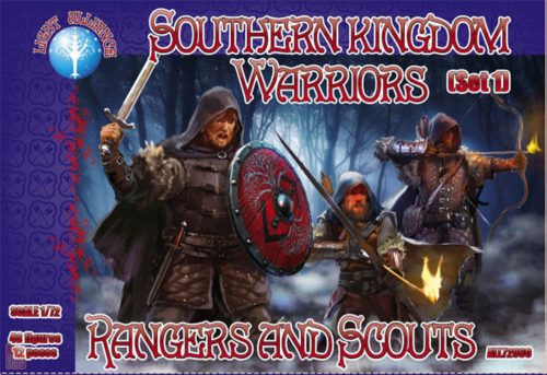 ALLIANCE 1:72 Southern kingdom Warriors. Set 1. Rangers and Scouts