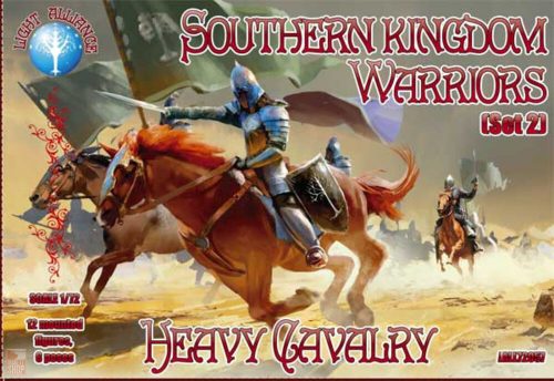 ALLIANCE 1:72 Southern Kingdom Warriors. Set 2. Heavy Cavalry