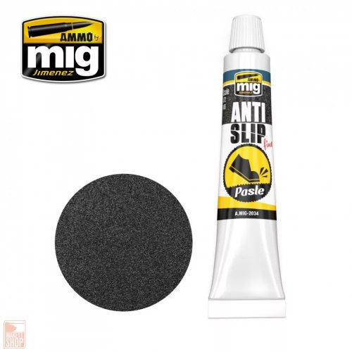 Ammo by Mig Anti-Slip Paste Black Color (for 1:72 & 1:48 scales)