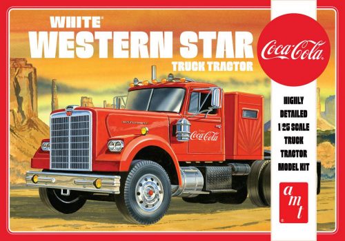 AMT AMT1160 1:25 White Western Star Semi Tractor