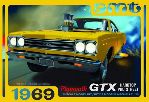 AMT AMT1180 1:25 1969 Plymouth GTX Hardtop Pro Street 2T