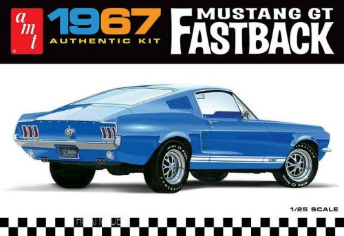 AMT AMT1241 1:25 1967 Ford Mustang GT Fastback