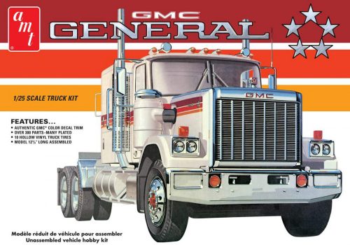 AMT AMT1272 1:25 1976 GMC General Semi Tractor